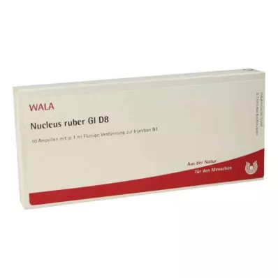 NUCLEUS ruber GL D 8 ampolas, 10X1 ml NUCLEUS ruber GL D 8 ampolas, 10X1 ml