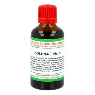 SOLUNAT N.º 21 Gotas, 50 ml