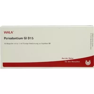 PERIODONTIUM GL D 15 ampolas, 10X1 ml