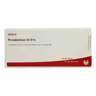 PERIODONTIUM GL D 15 ampolas, 10X1 ml PERIODONTIUM GL D 15 ampolas, 10X1 ml