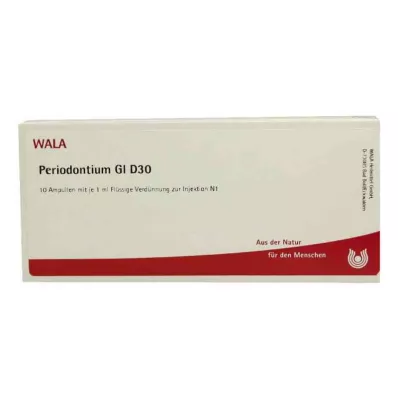 PERIODONTIUM GL D 30 ampolas, 10X1 ml PERIODONTIUM GL D 30 ampolas, 10X1 ml