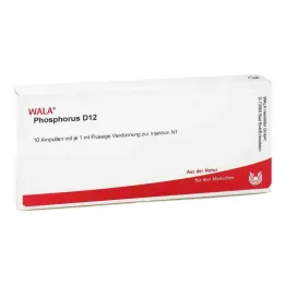 PHOSPHORUS D 12 ampolas, 10X1 ml