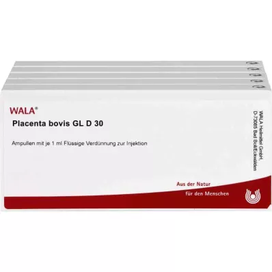 PLACENTA BOVIS GL D 30 ampolas, 50X1 ml