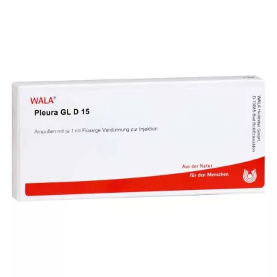 PLEURA GL D 15 ampolas, 10X1 ml PLEURA GL D 15 ampolas, 10X1 ml