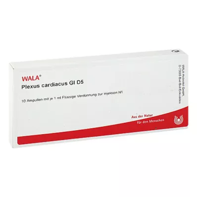 PLEXUS CARDIACUS GL D 5 ampolas, 10X1 ml PLEXUS CARDIACUS GL D 5 ampolas, 10X1 ml