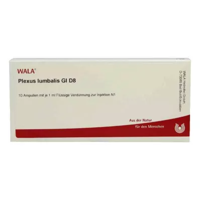 PLEXUS LUMBALIS GL D 8 ampolas, 10X1 ml