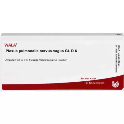 PLEXUS PULMONALIS Nervus vagus GL D 6 ampolas, 10X1 ml