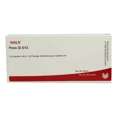 PONS GL D 12 ampolas, 10X1 ml PONS GL D 12 ampolas, 10X1 ml