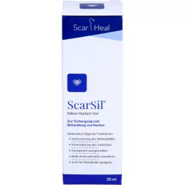 SCARSIL Gel de silicone para cicatrizes, 30 ml