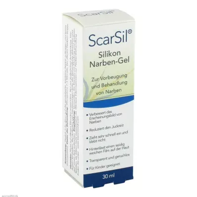 SCARSIL Gel de silicone para cicatrizes, 30 ml