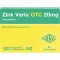 ZINK VERLA OTC Comprimidos revestidos por película de 20 mg, 50 unidades
