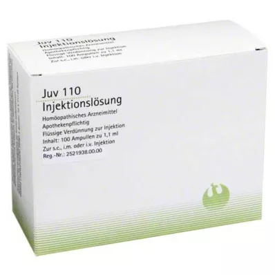 JUV 110 ampolas, 100X1,1 ml JUV 110 ampolas, 100X1,1 ml