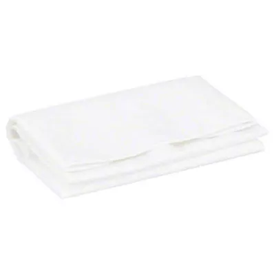 LÄTZCHEN Folha de alumínio para adultos/pano de algodão branco com bolso de coleção, 1 peça LÄTZCHEN Folha de alumínio para adultos/pano de algodão branco com bolso de coleção, 1 peça
