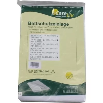 BETTSCHUTZEINLAGE Lençol de felpo 100x140 cm, 1 peça