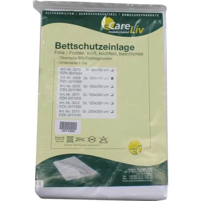 BETTSCHUTZEINLAGE Lençol de felpo 100x140 cm, 1 peça