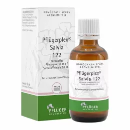PFLÜGERPLEX Sálvia 122 gotas, 50 ml