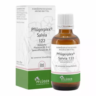 PFLÜGERPLEX Sálvia 122 gotas, 50 ml PFLÜGERPLEX Sálvia 122 gotas, 50 ml