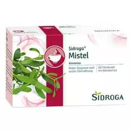SIDROGA Saco de filtro para chá de visco, 20X2,0 g