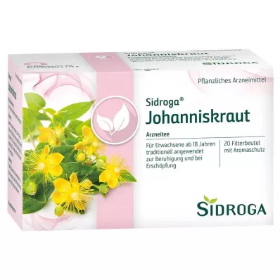 SIDROGA Saco de filtro de chá de hipericão, 20X1,75 g SIDROGA Saco de filtro de chá de hipericão, 20X1,75 g