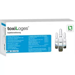 TOXILOGES Ampolas para solução injetável, 50X2 ml