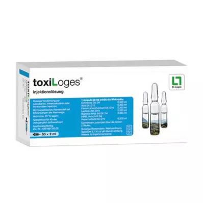 TOXILOGES Ampolas para solução injetável, 50X2 ml TOXILOGES Ampolas para solução injetável, 50X2 ml