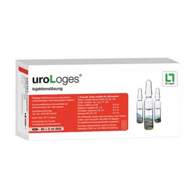 UROLOGES Ampolas para solução injetável, 50X2 ml