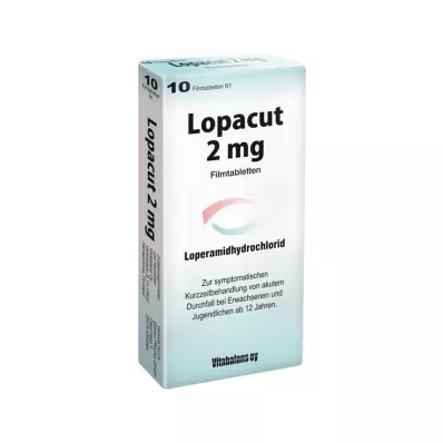 LOPACUT Comprimidos revestidos por película de 2 mg, 10 unidades LOPACUT Comprimidos revestidos por película de 2 mg, 10 unidades