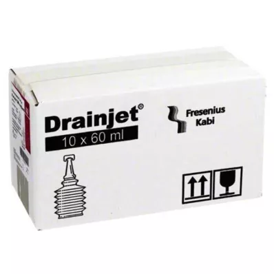 FREKA DRAINJET Purisole SM solução de lavagem diluída, 10X60 ml