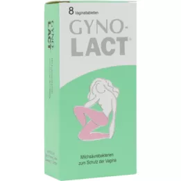 GYNOLACT Comprimidos vaginais, 8 unid