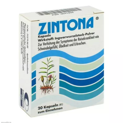 ZINTONA Cápsulas, 20 unidades
