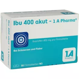 IBU 400 akut-1A Pharma comprimidos revestidos por película, 50 unidades