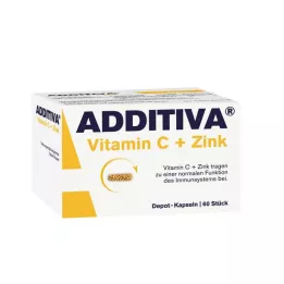 ADDITIVA Vitamin C Depot 300 mg Cápsulas, 60 Cápsulas