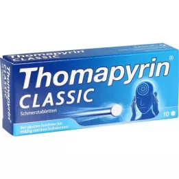 THOMAPYRIN CLASSIC Comprimidos analgésicos, 10 unidades