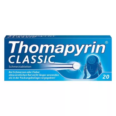 THOMAPYRIN CLASSIC Comprimidos analgésicos, 20 unidades THOMAPYRIN CLASSIC Comprimidos analgésicos, 20 unidades