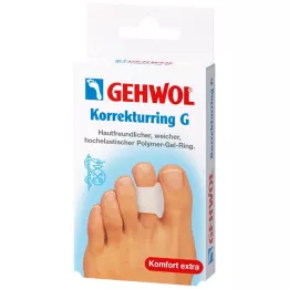 GEHWOL Anel de correção em gel de polímero G, 3 peças