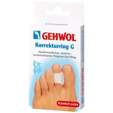GEHWOL Anel de correção em gel de polímero G, 3 peças GEHWOL Anel de correção em gel de polímero G, 3 peças
