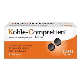 KOHLE Comprimidos Compretten, 30 unidades