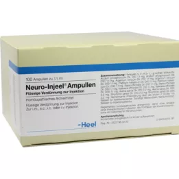 NEURO INJEEL Ampolas, 100 pcs