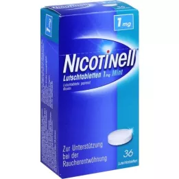 NICOTINELL Pastilhas 1 mg Menta, 36 unid
