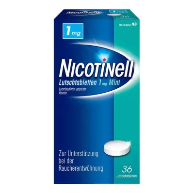 NICOTINELL Pastilhas 1 mg Menta, 36 unid NICOTINELL Pastilhas 1 mg Menta, 36 unid