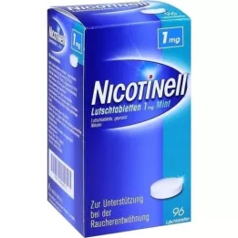 NICOTINELL Pastilhas 1 mg Menta, 96 unid