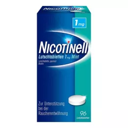 NICOTINELL Pastilhas 1 mg Menta, 96 unid