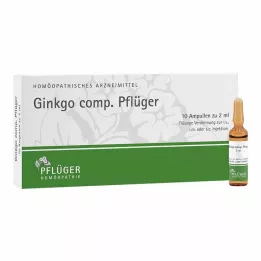 GINKGO COMP.Ampolas Pflüger, 10 unid