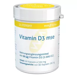VITAMIN D3 MSE Cápsulas, 90 Cápsulas