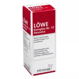 LÖWE KOMPLEX Gotas de Aesculus n.º 12, 50 ml