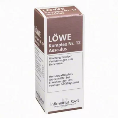 LÖWE KOMPLEX N.º 12 Aesculus gotas, 100 ml LÖWE KOMPLEX N.º 12 Aesculus gotas, 100 ml