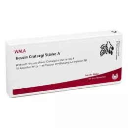 ISCUCIN Amido de crataegi A ampolas, 10X1 ml