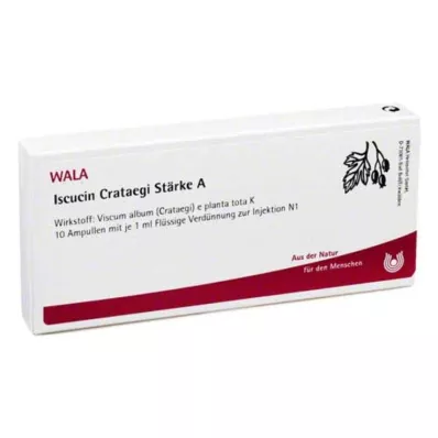 ISCUCIN Amido de crataegi A ampolas, 10X1 ml