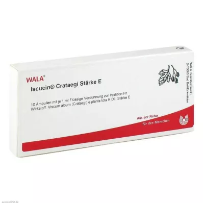ISCUCIN Amido de crataegi E ampolas, 10X1 ml ISCUCIN Amido de crataegi E ampolas, 10X1 ml