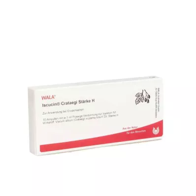 ISCUCIN Amido de crataegi H ampolas, 10X1 ml